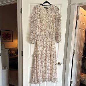 Ralph Lauren Floral Georgette Dress